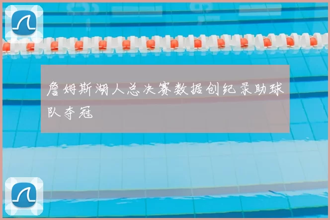 詹姆斯湖人总决赛数据创纪录助球队夺冠