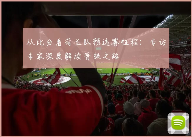 从比分看荷兰队预选赛征程：专访专家深度解读晋级之路