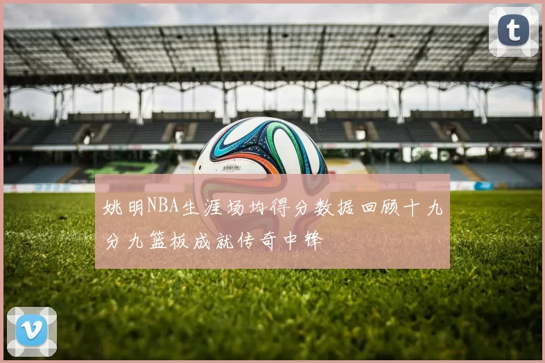 姚明NBA生涯场均得分数据回顾十九分九篮板成就传奇中锋